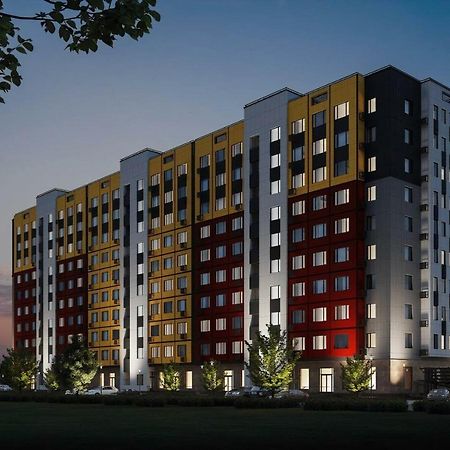 Уютная Квартира-Студия Жк Lotus Terrace Almaty Exterior foto